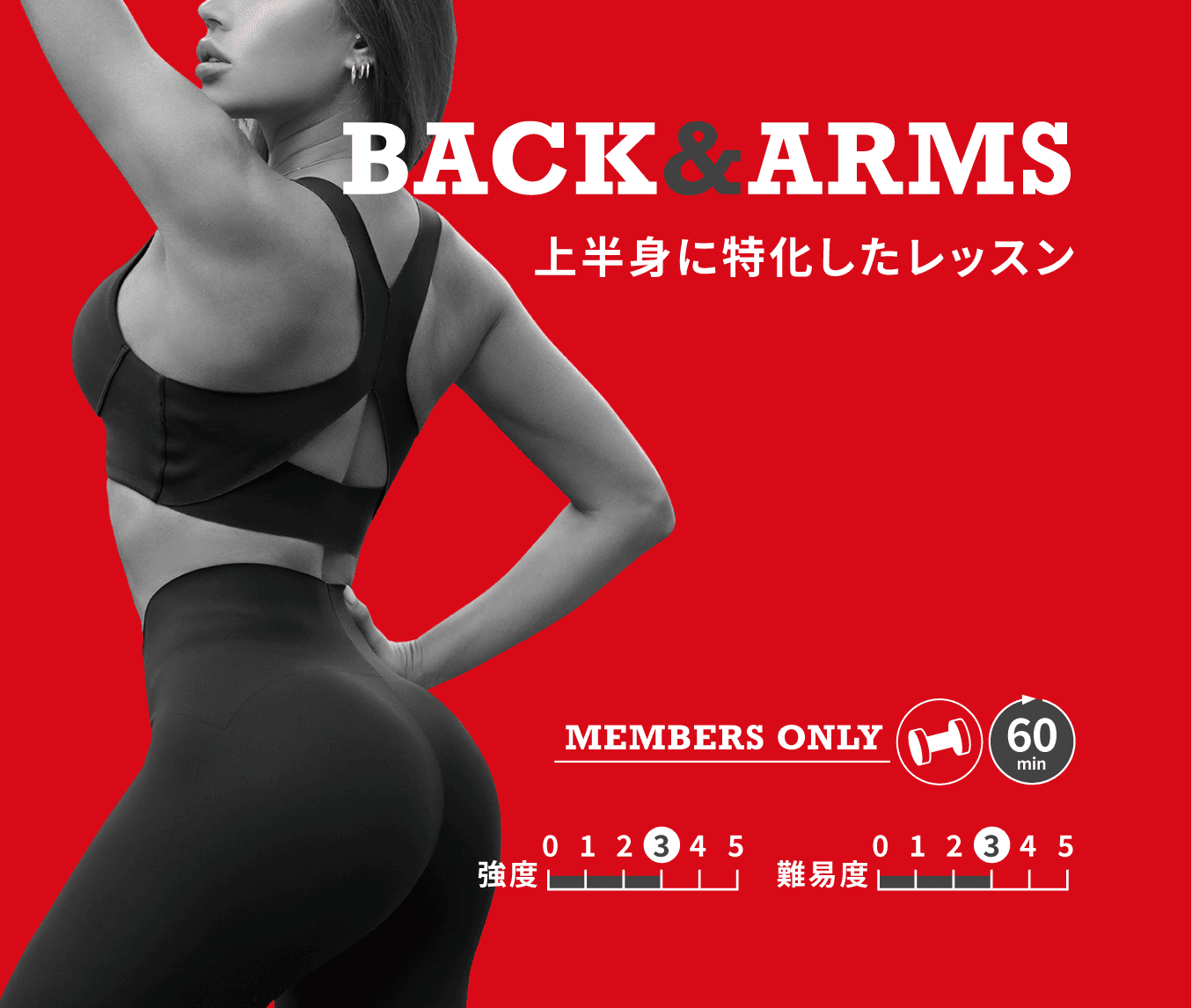 BACK&ARMS(背中･二の腕-中級)
